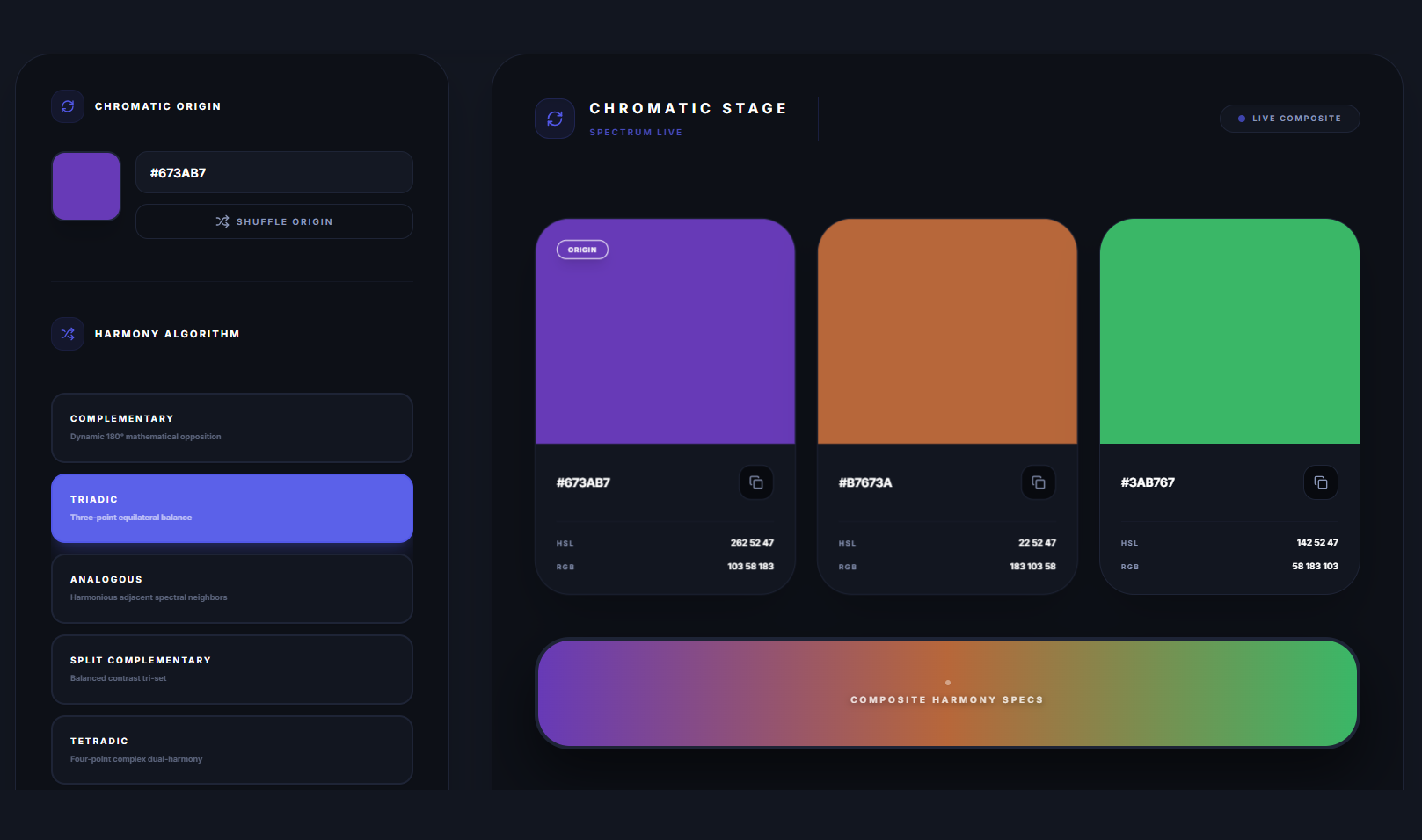CSS Color Palette Generator