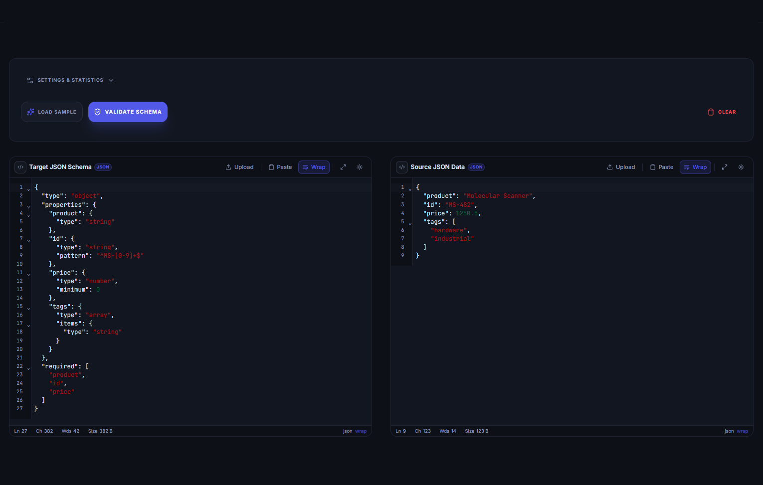JSON Schema Validator