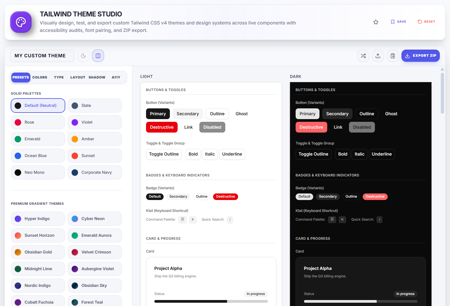 Visual CSS Generators & Design Tools Studio